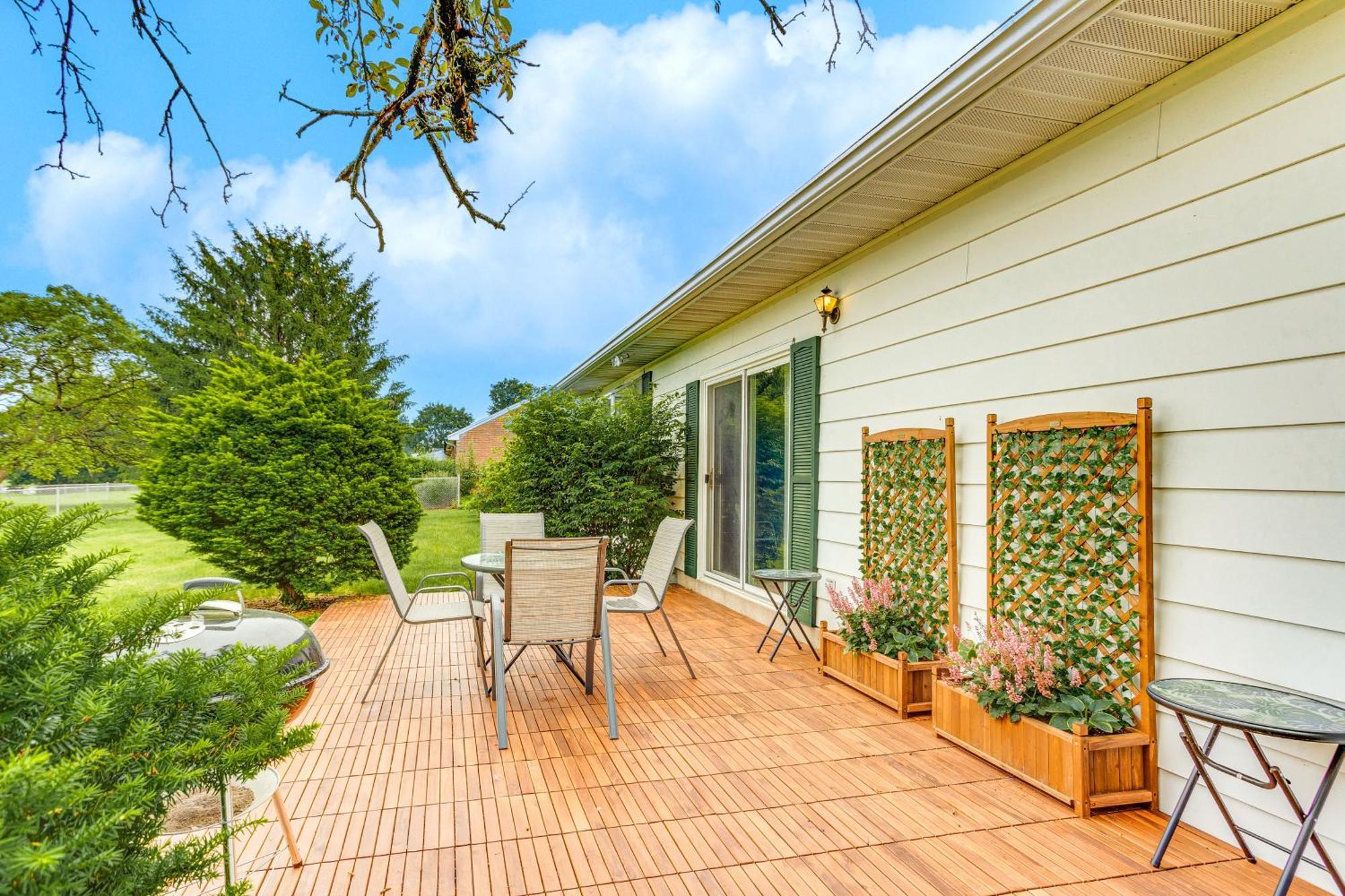 Hideaway With Patio - 1 Mi To Hersheypark!